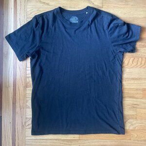 Prana Men's Crew T-Shirt, Black, Size Medium
